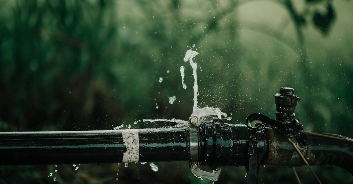Emergency leak & burst pipe repairs